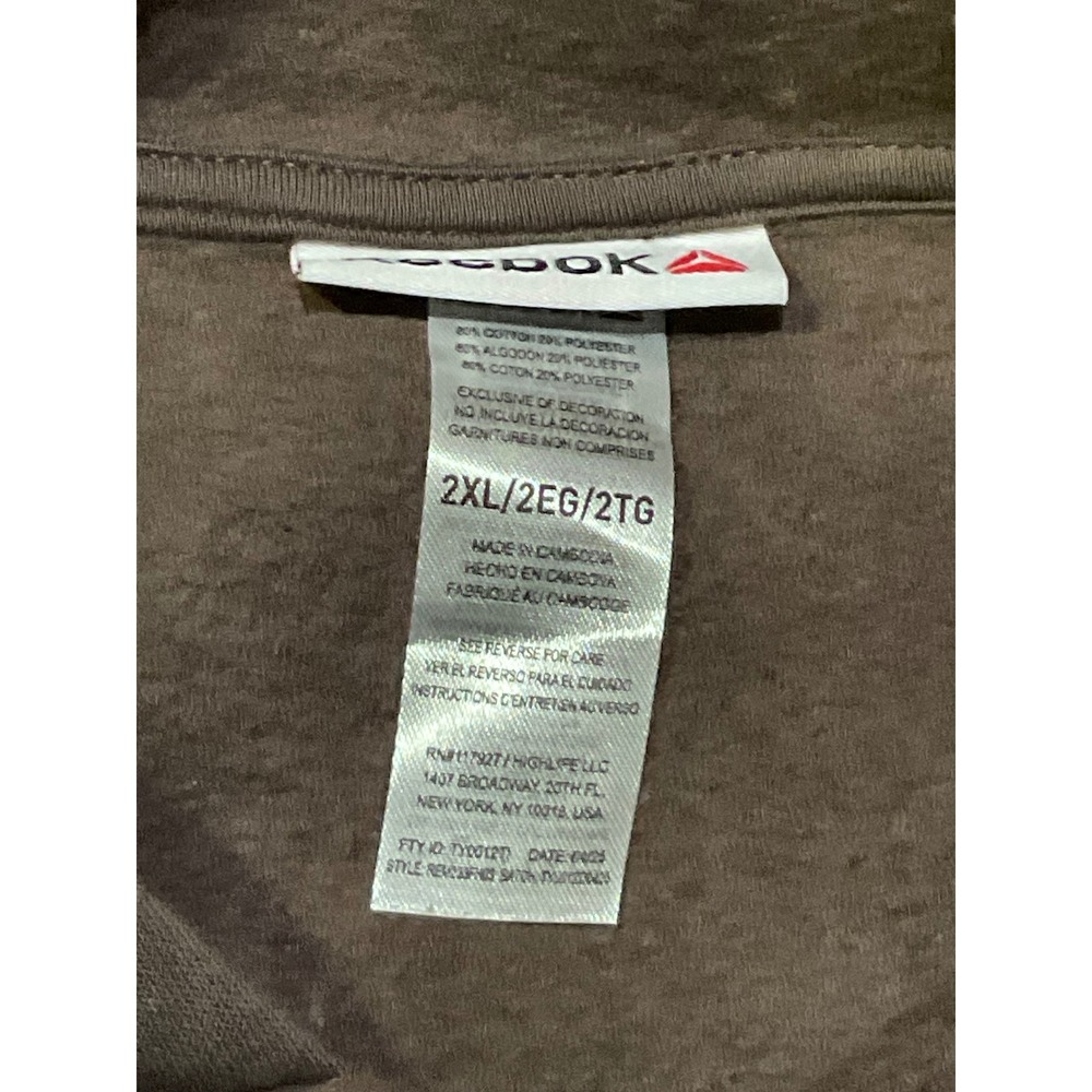 Reebok Men's Game Day Fleece Left Chest Hoodie size 2XL - Picture 4 of 8